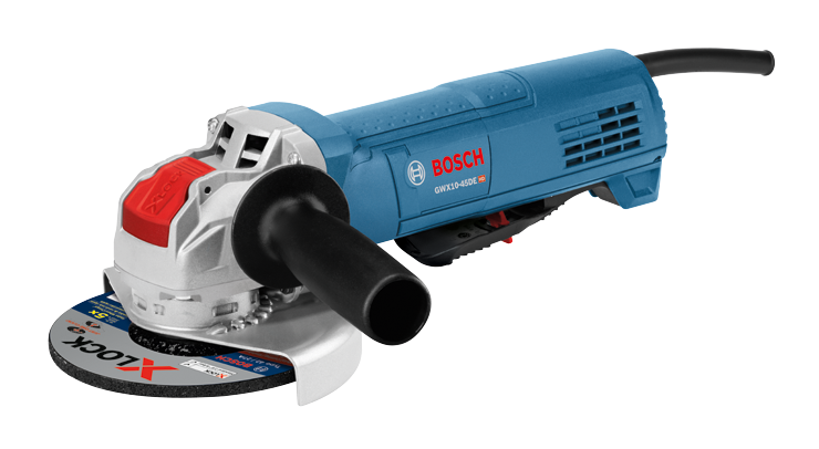 GWX10-45DE X-LOCK Angle Grinders