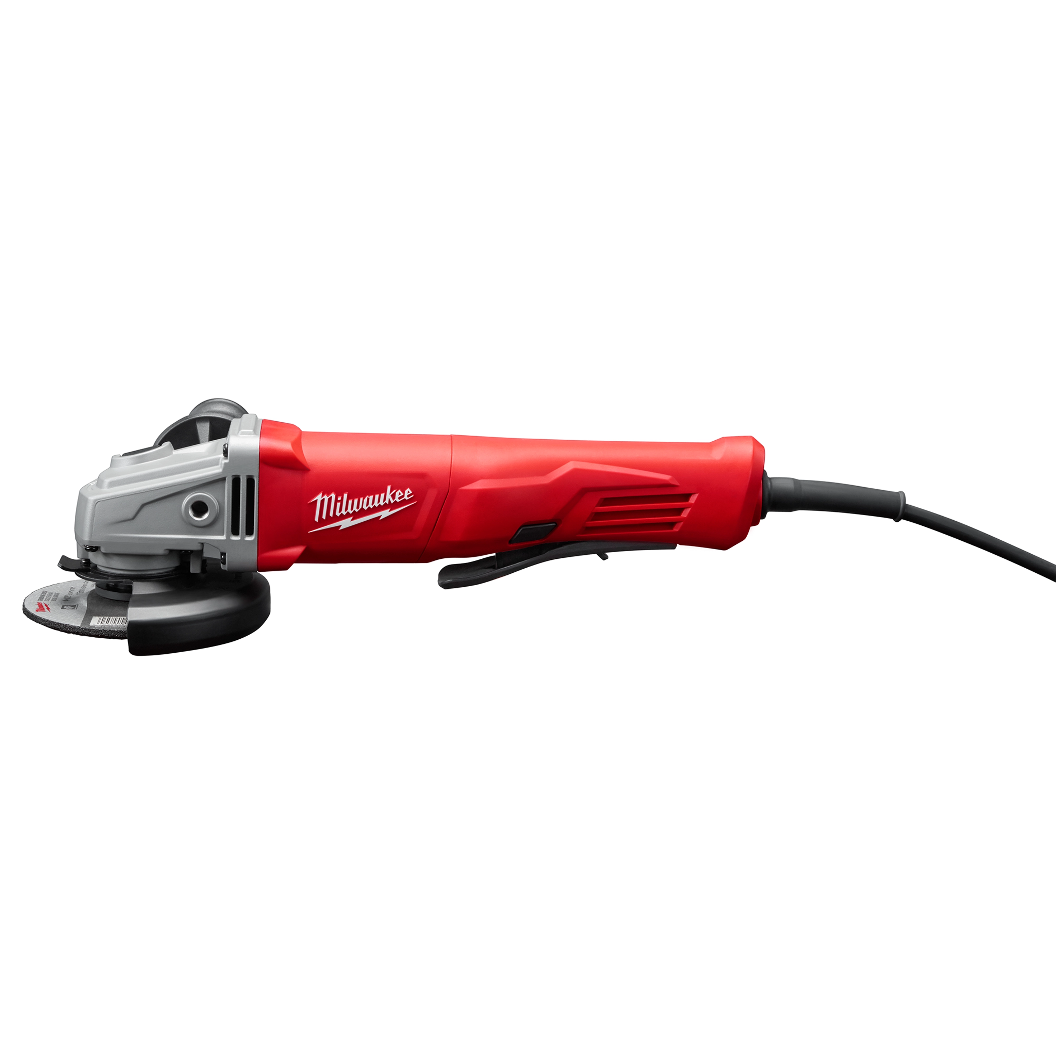 4-1/2 in. Small Angle Grinder with Shroud Paddle With Lock-On