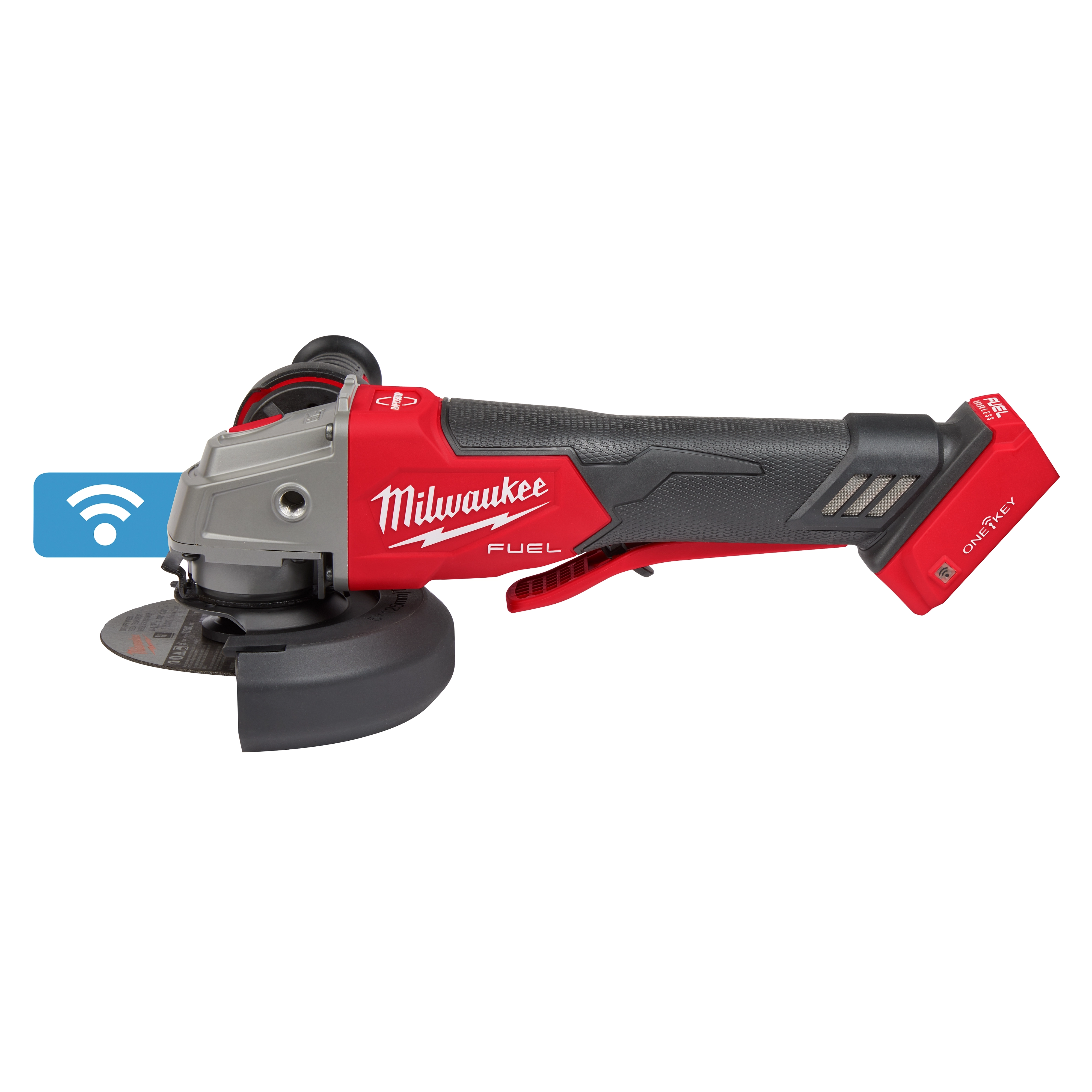 M18 FUEL™ 4-1/2" / 5" Braking Grinder w/ ONE-KEY™ Paddle Switch, No Lock