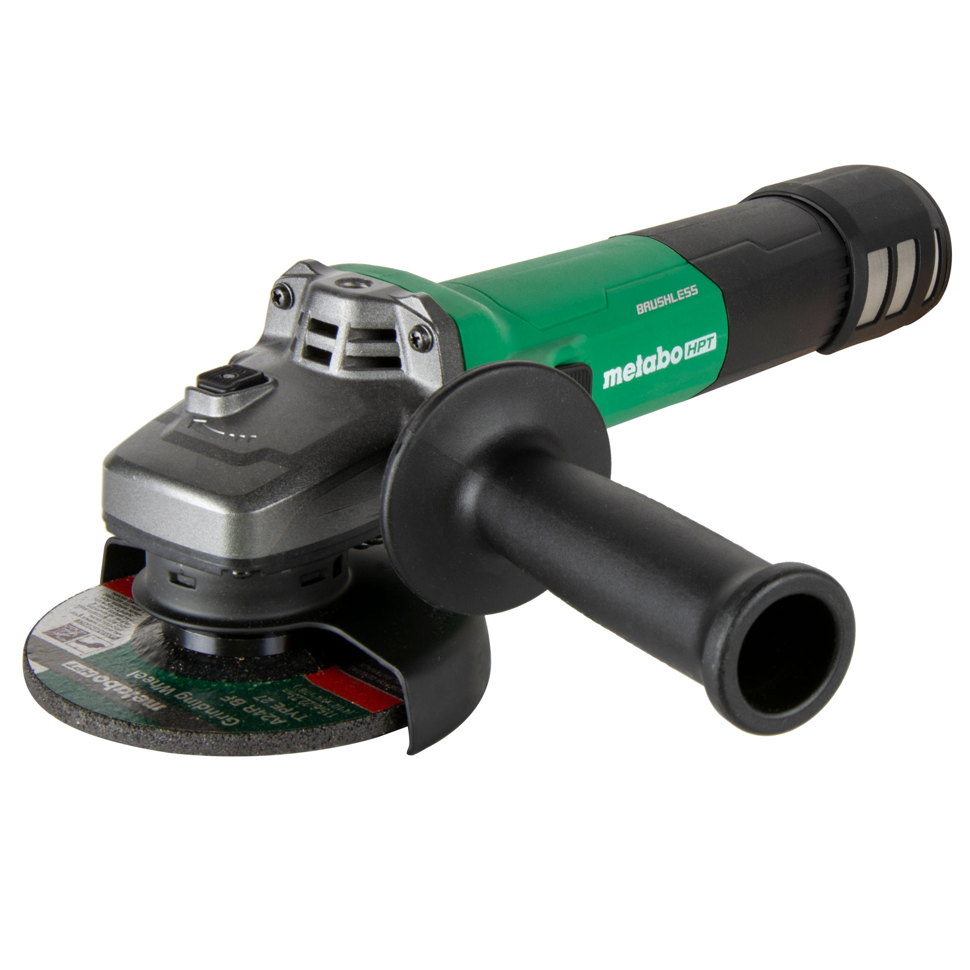 4-1/2" 12 Amp AC Brushless Variable Speed Angle Grinder