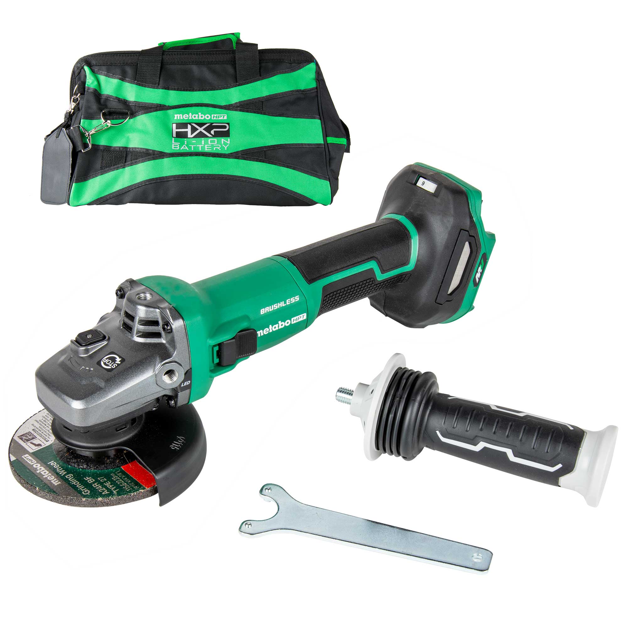 36V MultiVolt™ Cordless Brushless 4-1/2" Variable Speed Slide Switch Angle Grinder (Tool Body Only)