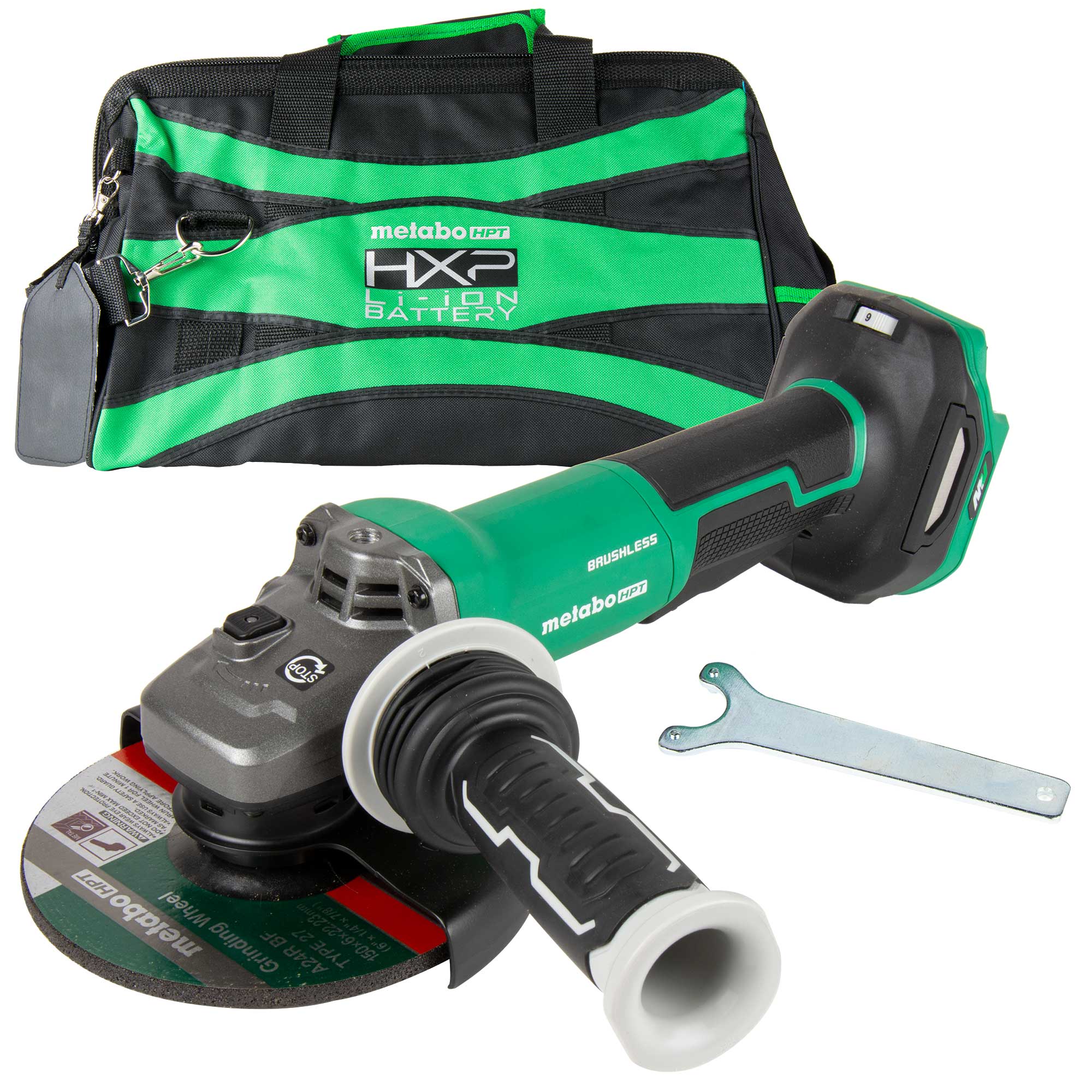 36V MultiVolt™ Cordless Brushless 6" Variable Speed Paddle Switch Angle Grinder (Tool Body Only)