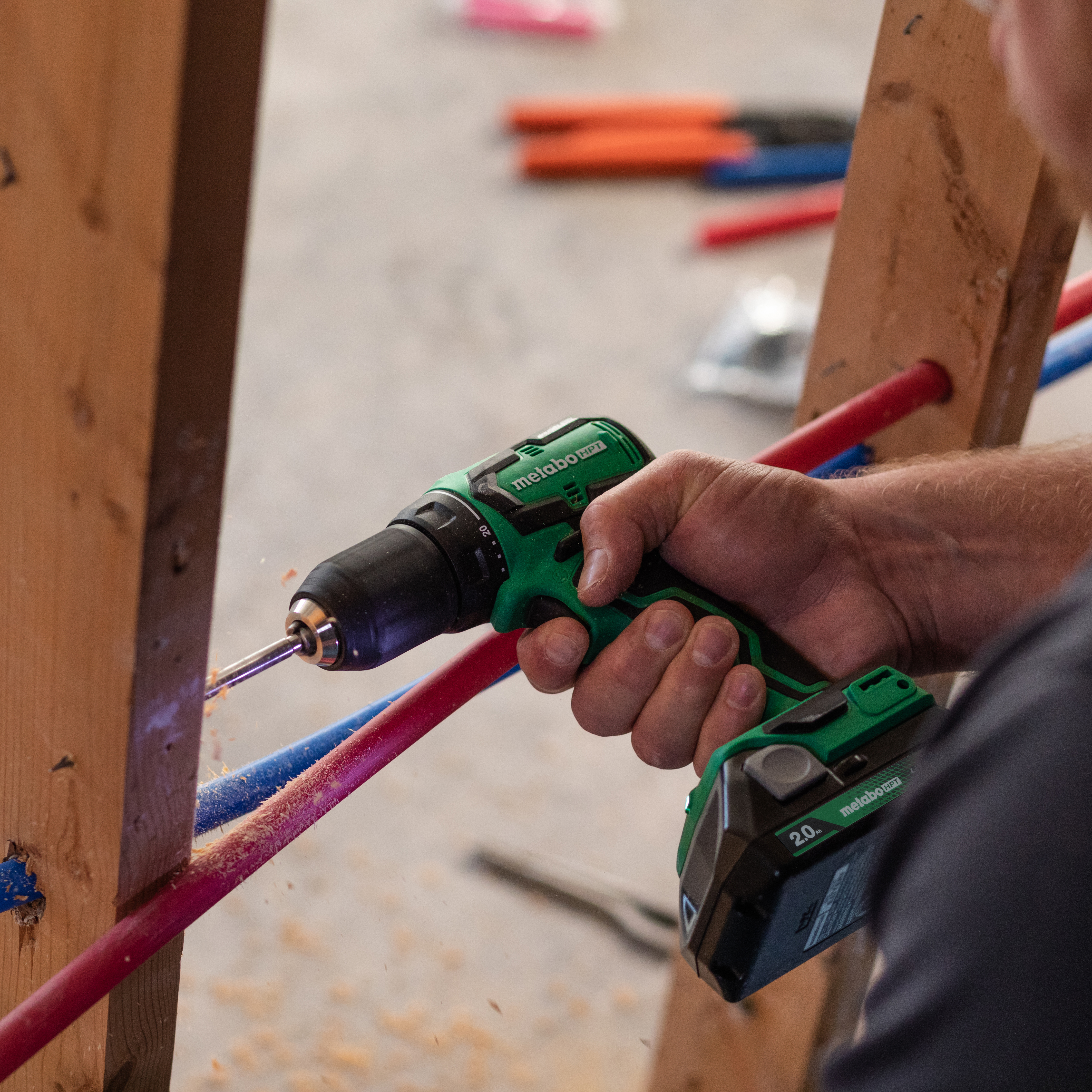18V Sub-Compact Driver Drill (2.0Ah x 2)