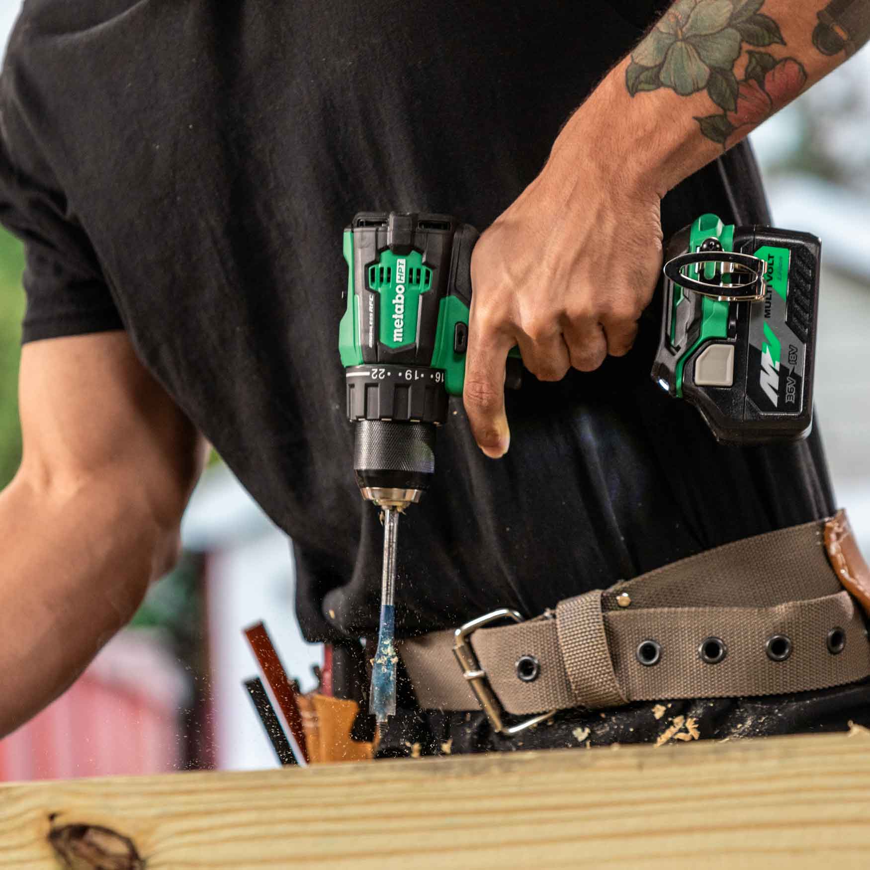 18V MultiVolt™ 1/2" Cordless Brushless Driver Drill Kit (2 x 2.0Ah)
