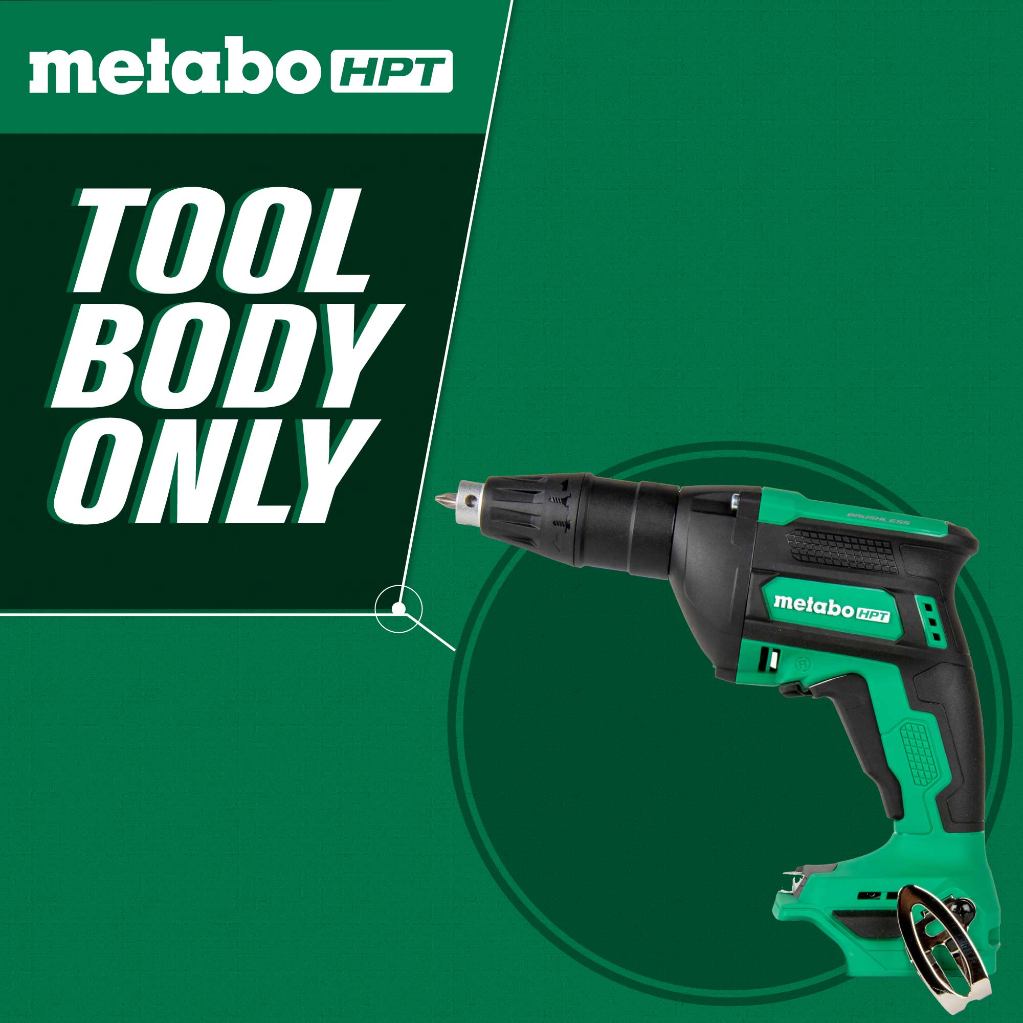 18V MultiVolt™ Cordless Drywall Screw Gun (Tool Body Only)