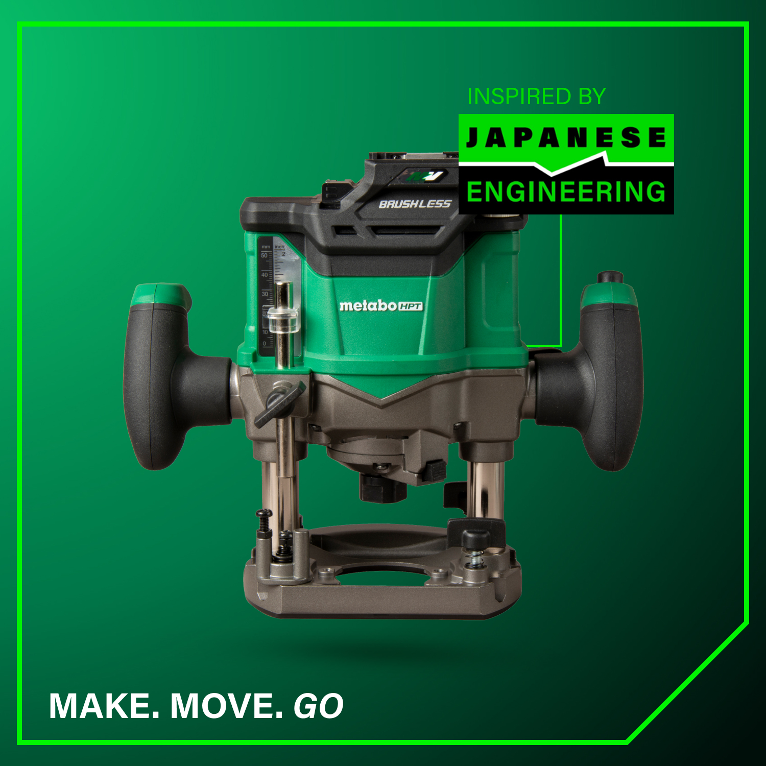 36V Cordless Variable Speed Plunge Router (Tool Body Only)