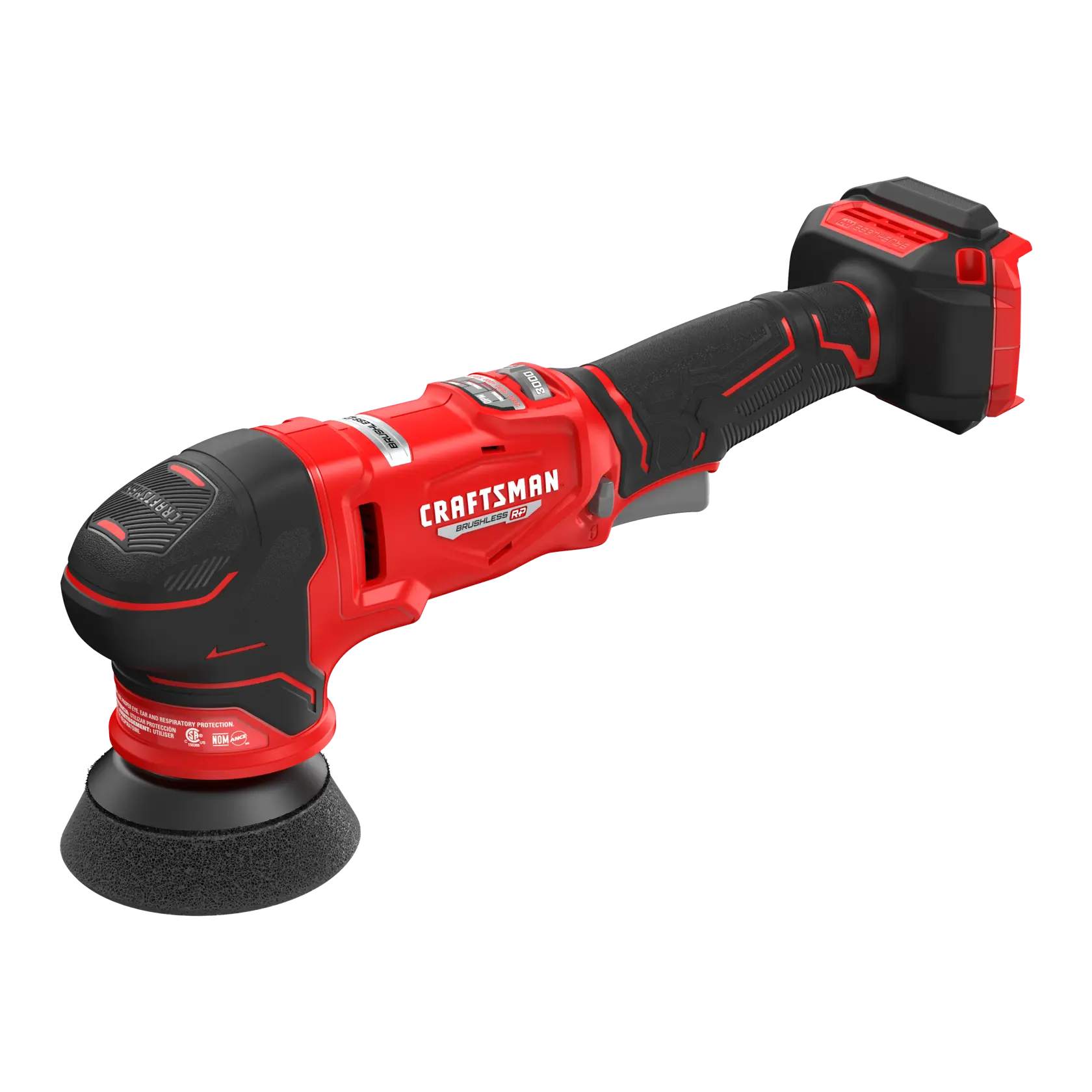 V20* Brushless RP™ 3-in Dual-action Polisher (Tool Only)