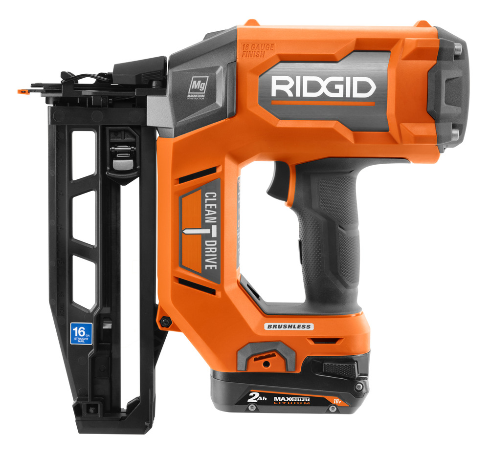 18V Brushless 16 Gauge Straight Finish Nailer