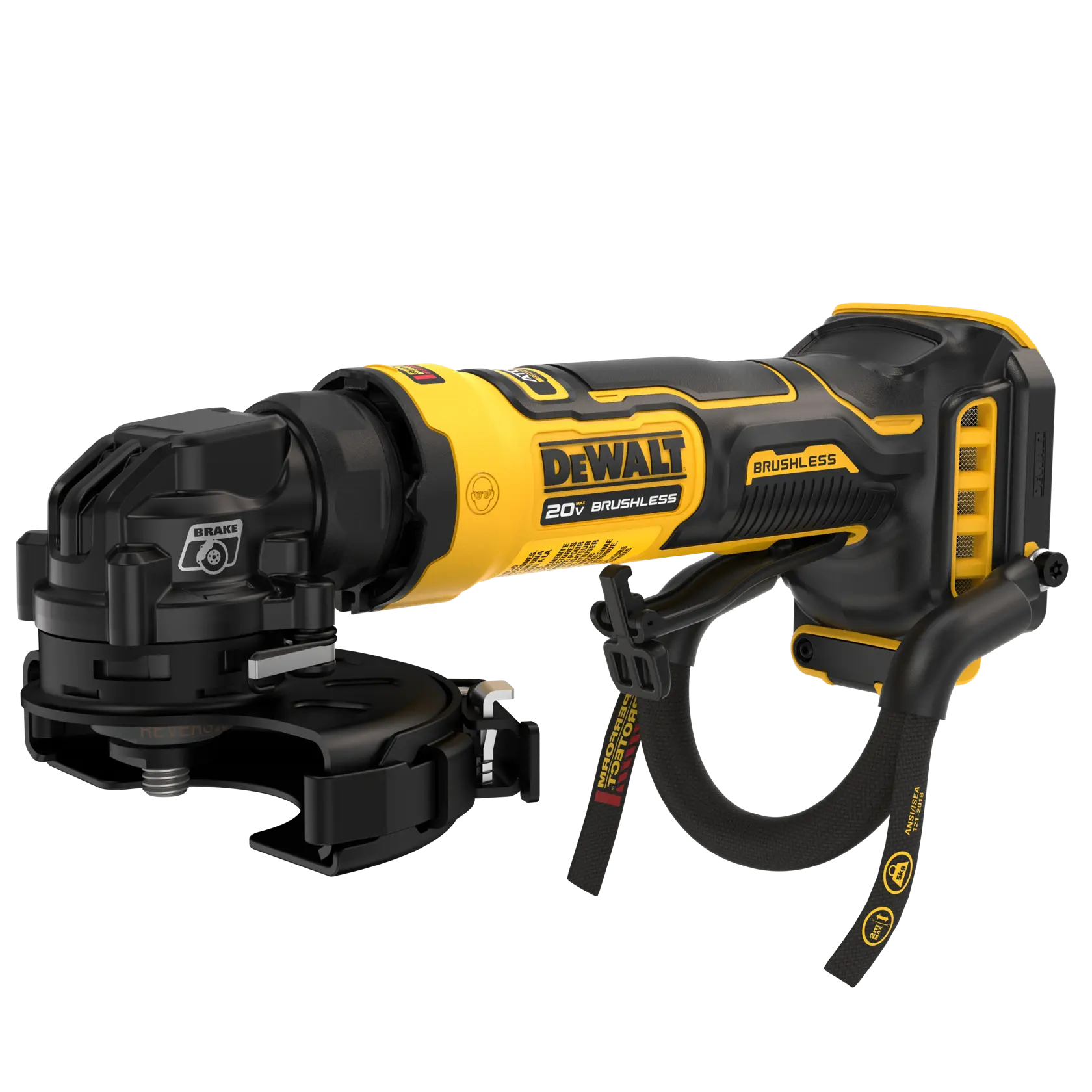 ATOMIC™ 20V MAX** 4-in. Angle grinder with lanyard ready attachment point (TOOL ONLY)