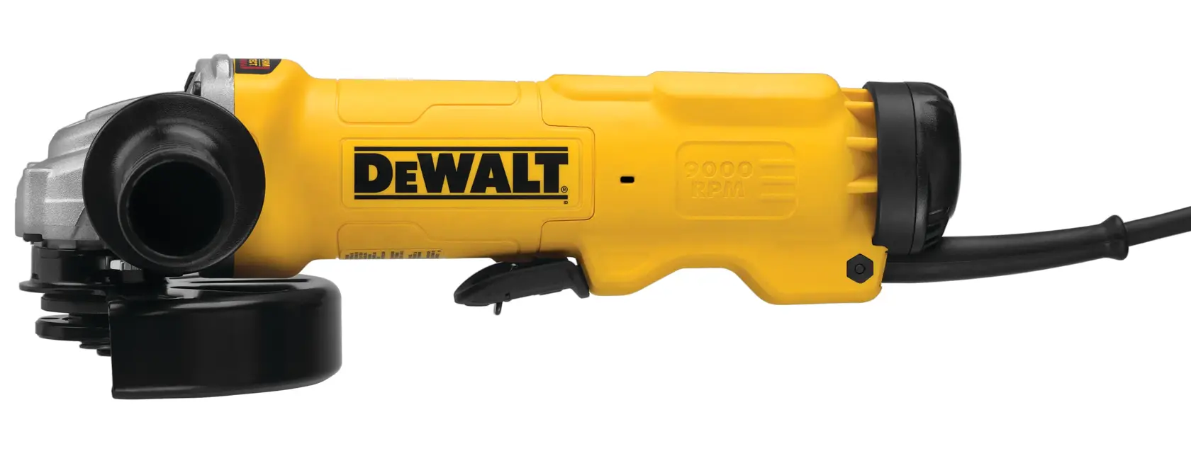 6-In. (150mm) Corded Electric Paddle Switch Angle Grinder With No Lock-On