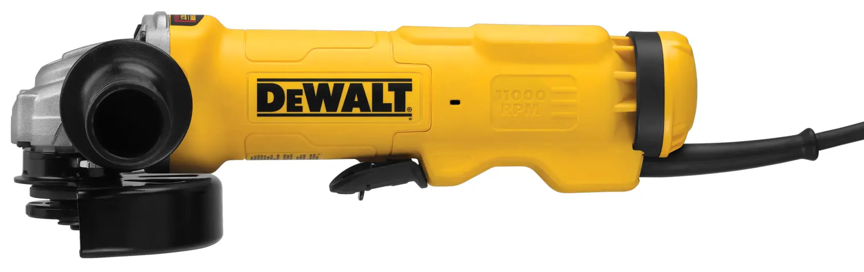 4-1/2-In. - 5-In. (114mm - 127mm) Corded Electric Paddle Switch Angle Grinder With No Lock-On