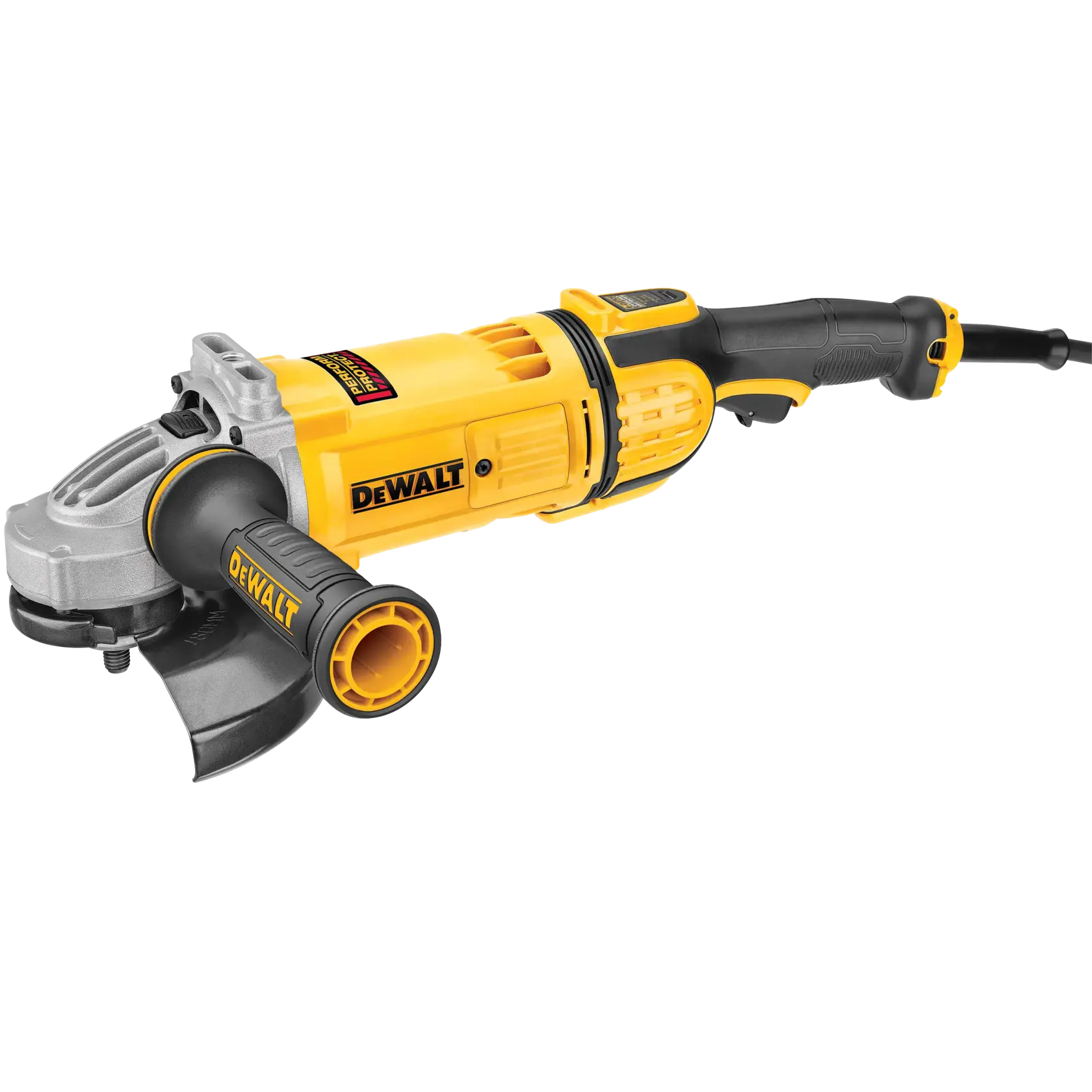 7-In. 4.9 Hp Angle Grinder With No Lock-On