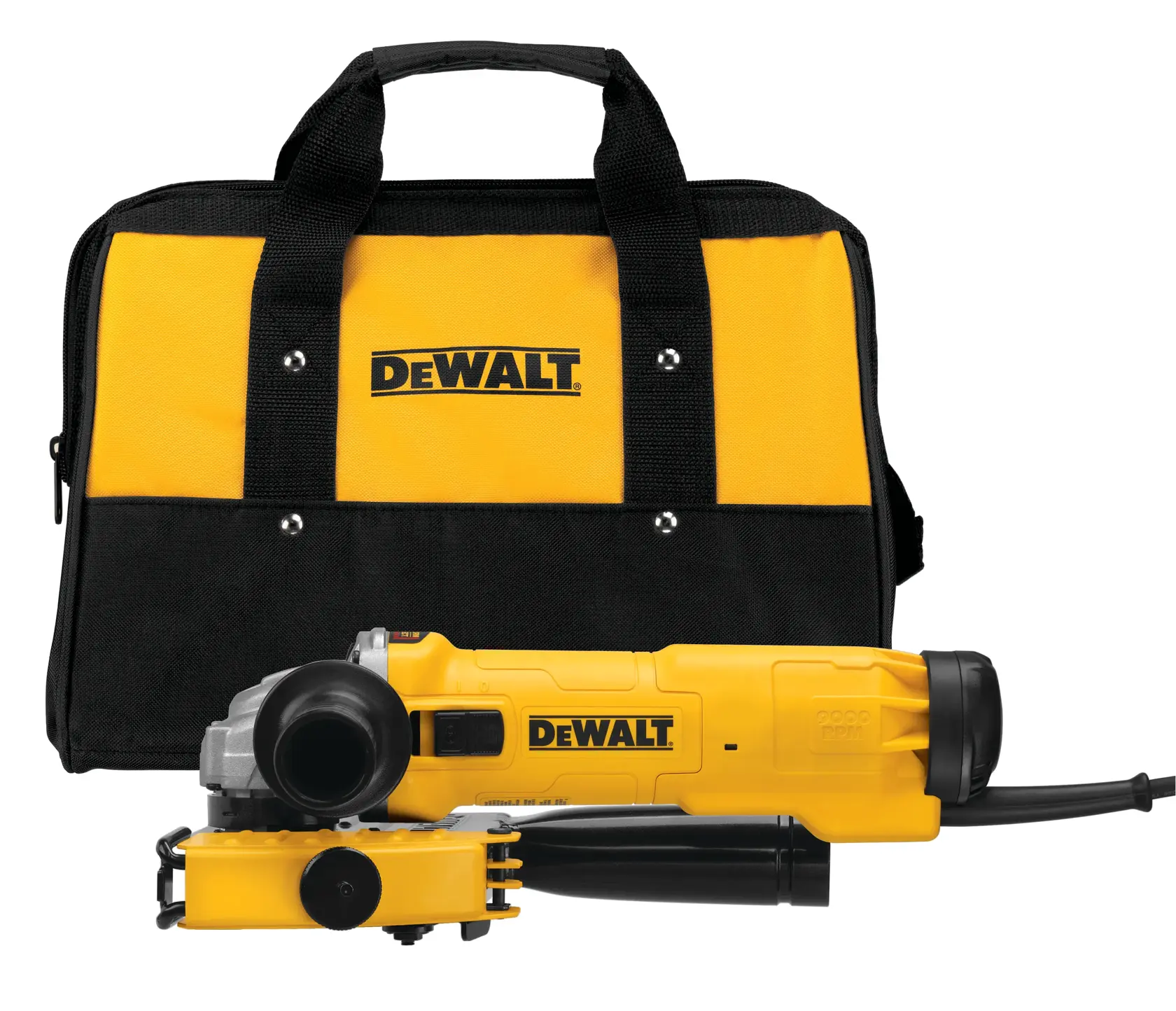 6-In. (150mm) Corded Electric Slide Switch Angle Grinder With Tuckpoint/Cutting Shroud