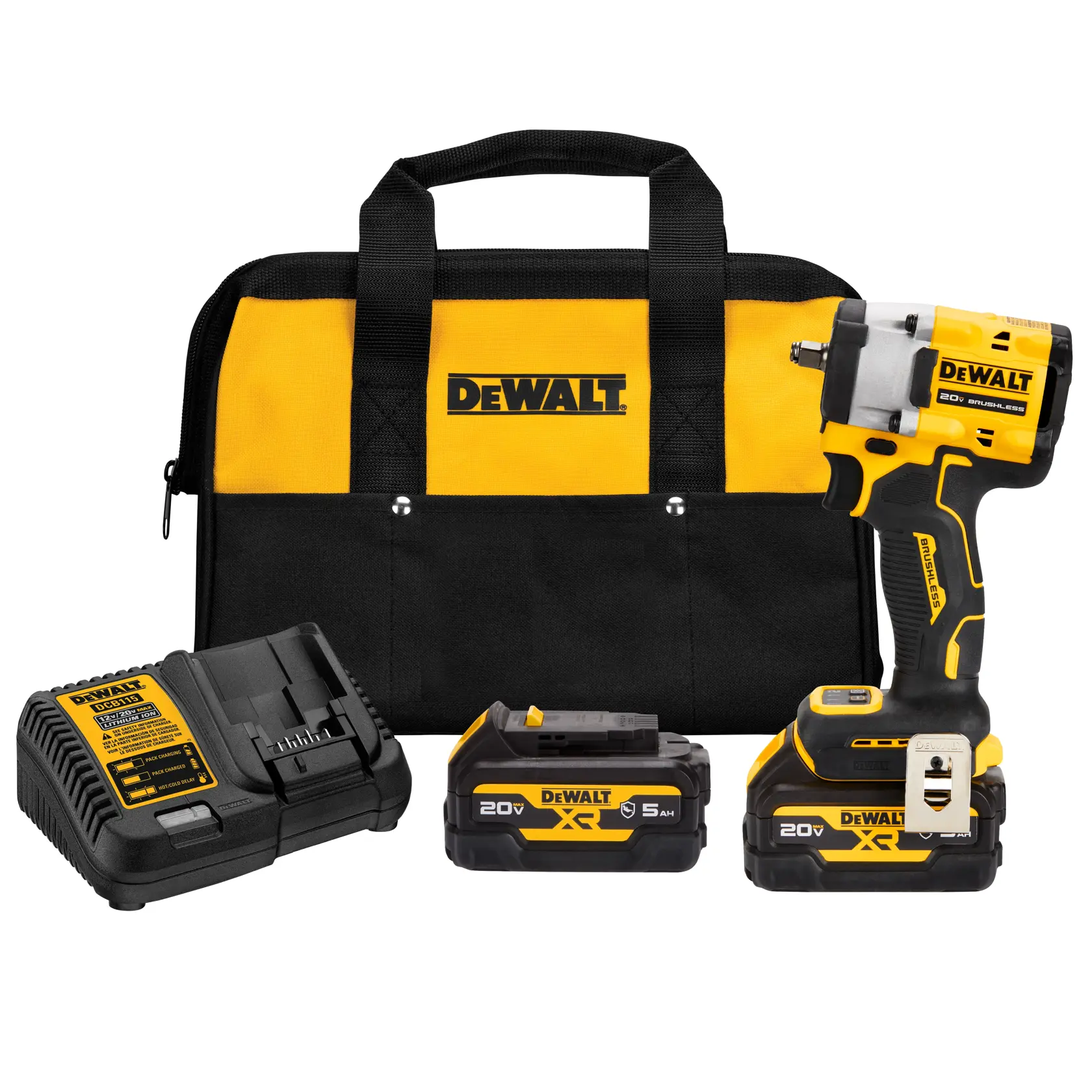 ATOMIC™ 20V MAX* 3/8 In Cordless Compact Impact Wrench With Hog Ring Anvil Kit