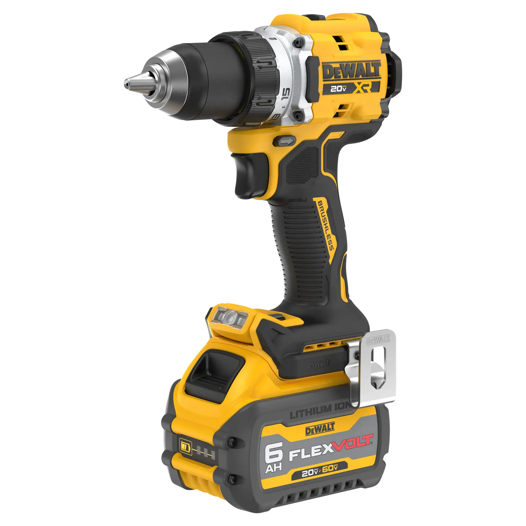 20V MAX* XR® 1/2-In. Drill/Driver Kit With 6Ah FLEXVOLT® Battery