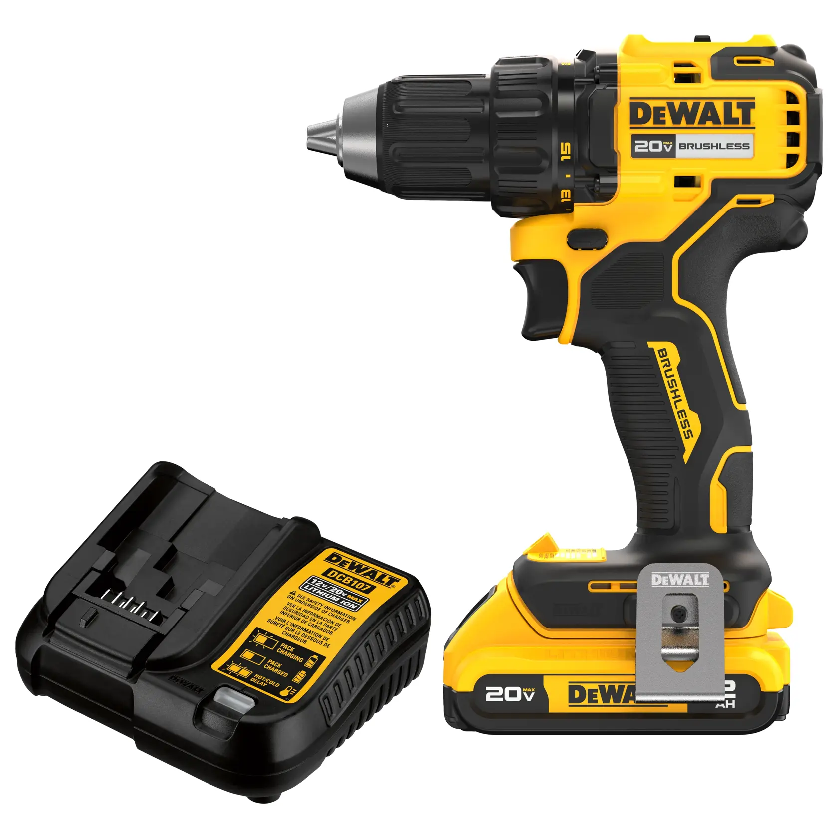 20V MAX* Brushless Cordless 1/2-In. Drill/Driver Kit