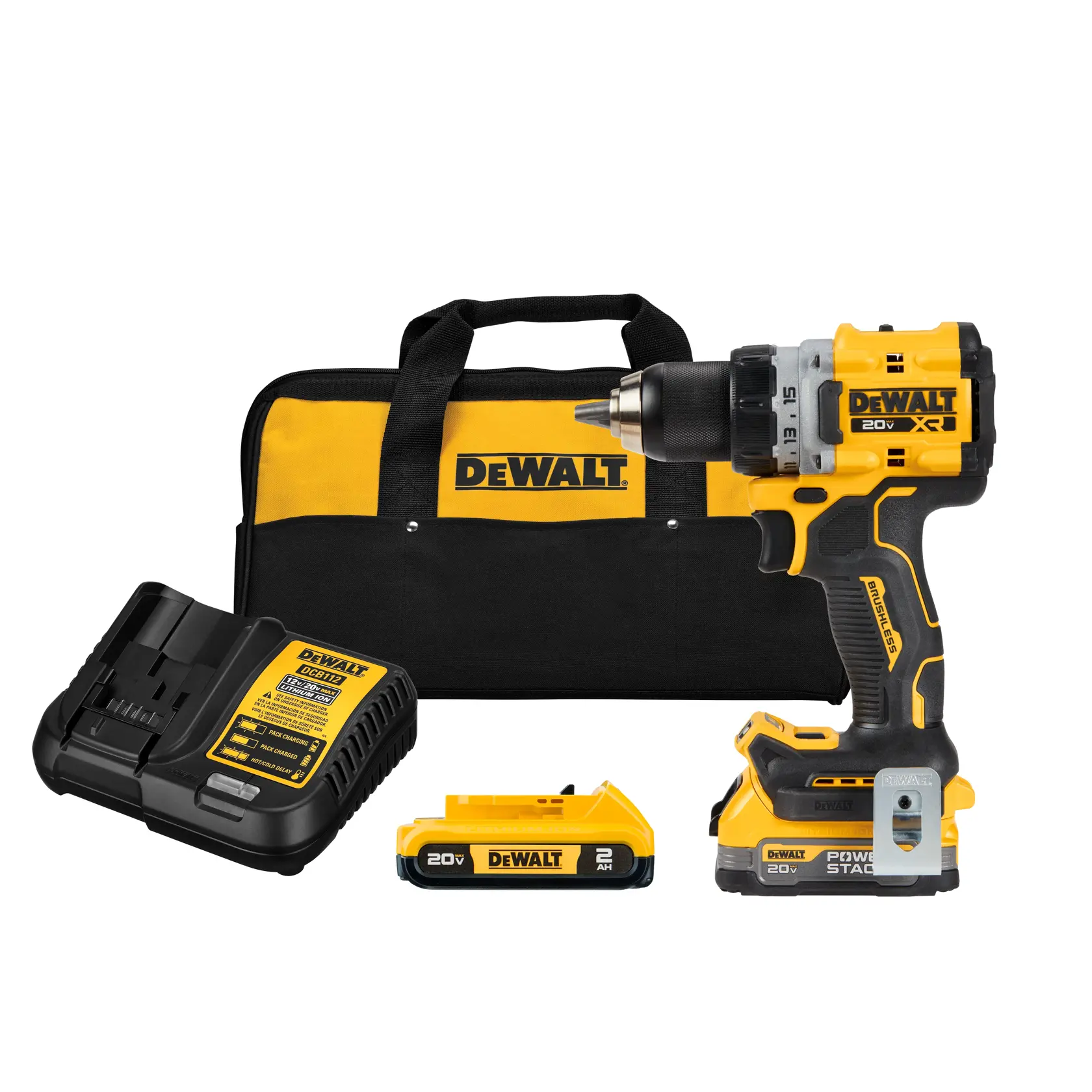 20V MAX* XR® Brushless Cordless 1/2-In. Drill/Driver Kit