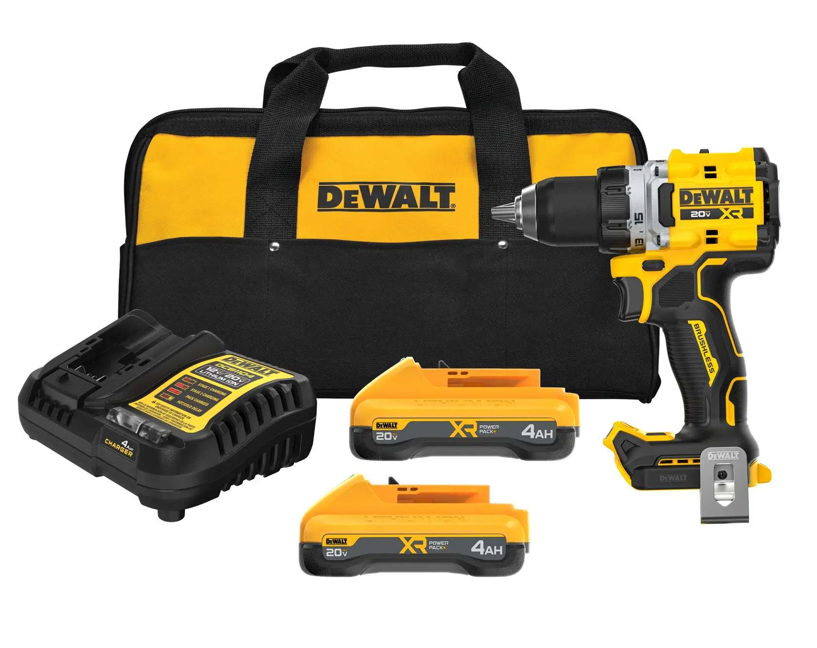 20V MAX* XR® Brushless Cordless 1/2-In. Drill/Driver Kit