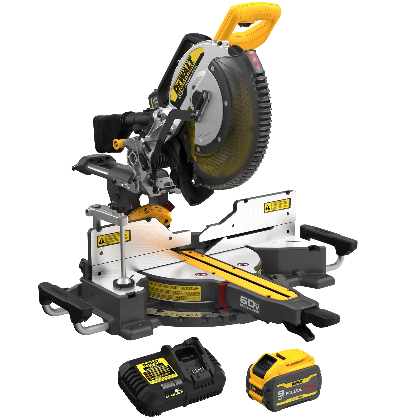 60V MAX* Brushless Cordless 12-In. Double-Bevel Sliding Miter Saw Kit
