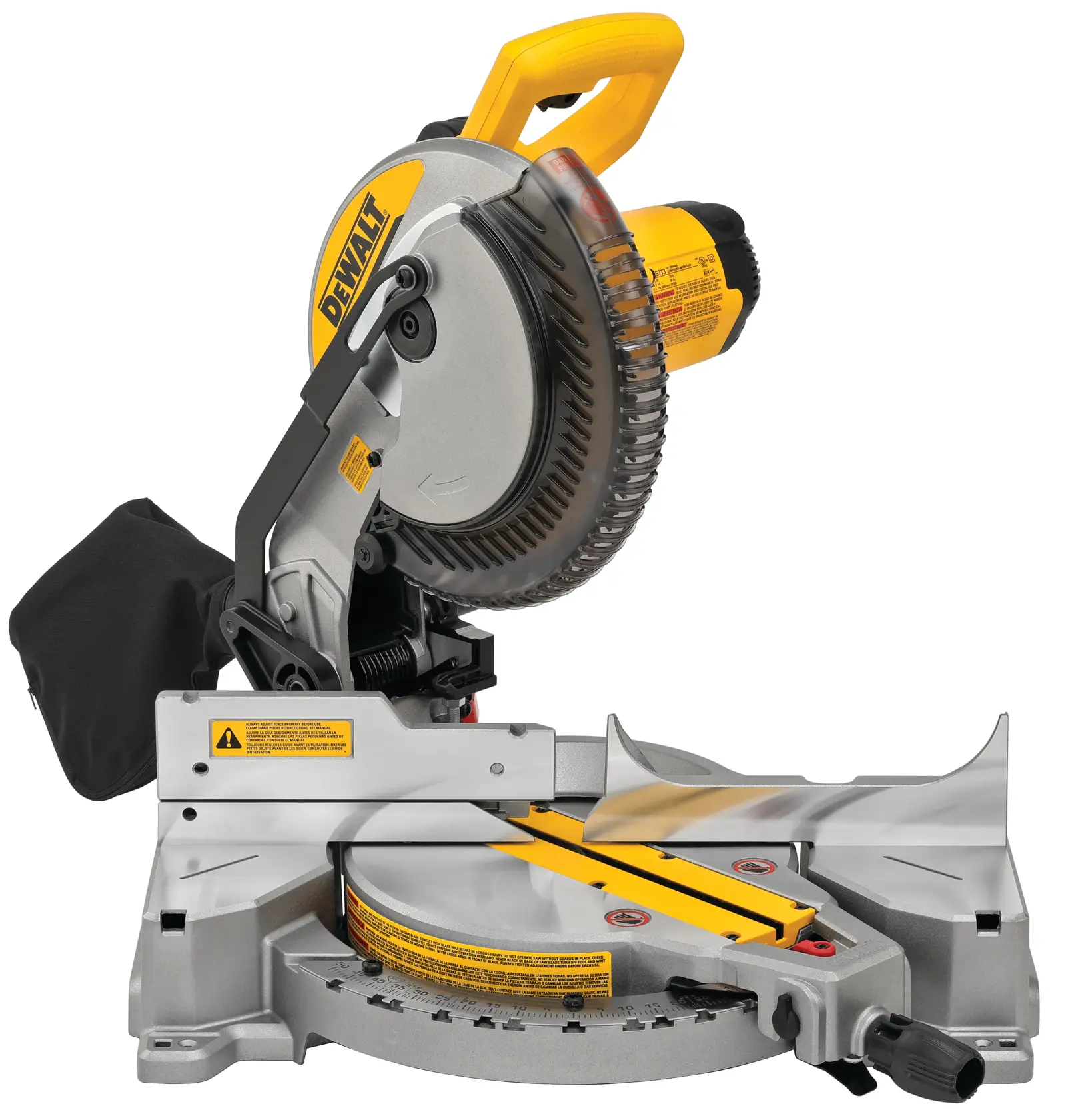 Miter Saw, Single Bevel, Compound, 10-In., 15-Amp