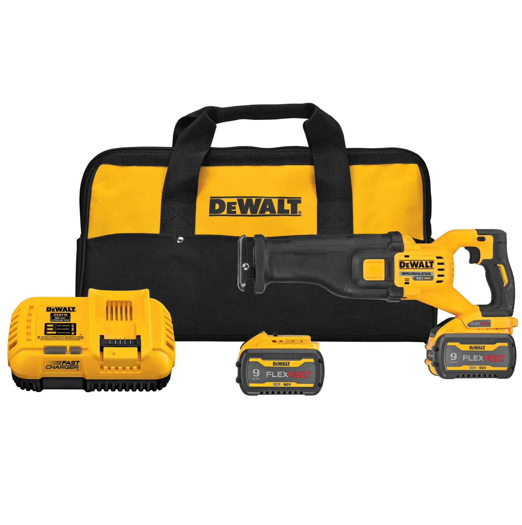 60V MAX* Brushless Cordless Reciprocating Saw Kit