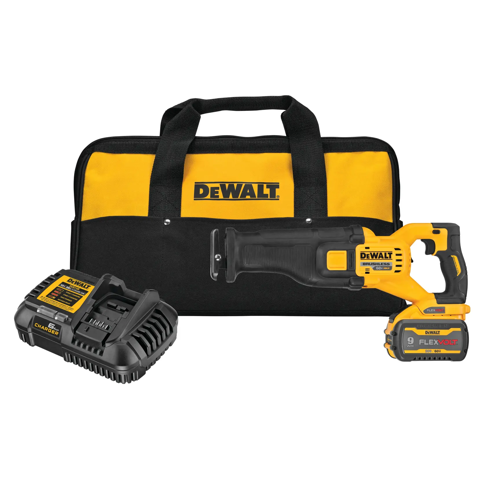 60V MAX* Brushless Cordless Reciprocating Saw Kit