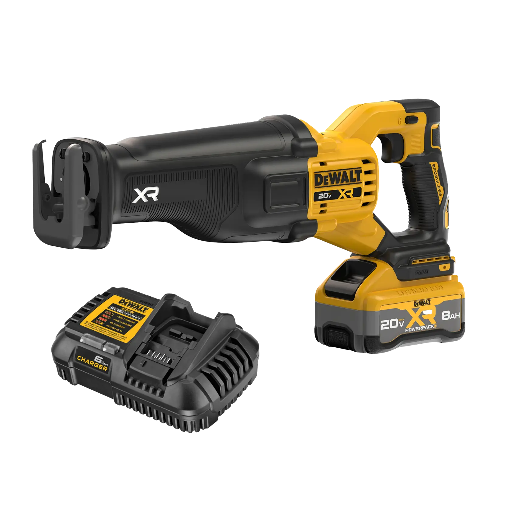 20V MAX* XR® Brushless Cordless Reciprocating Saw Kit