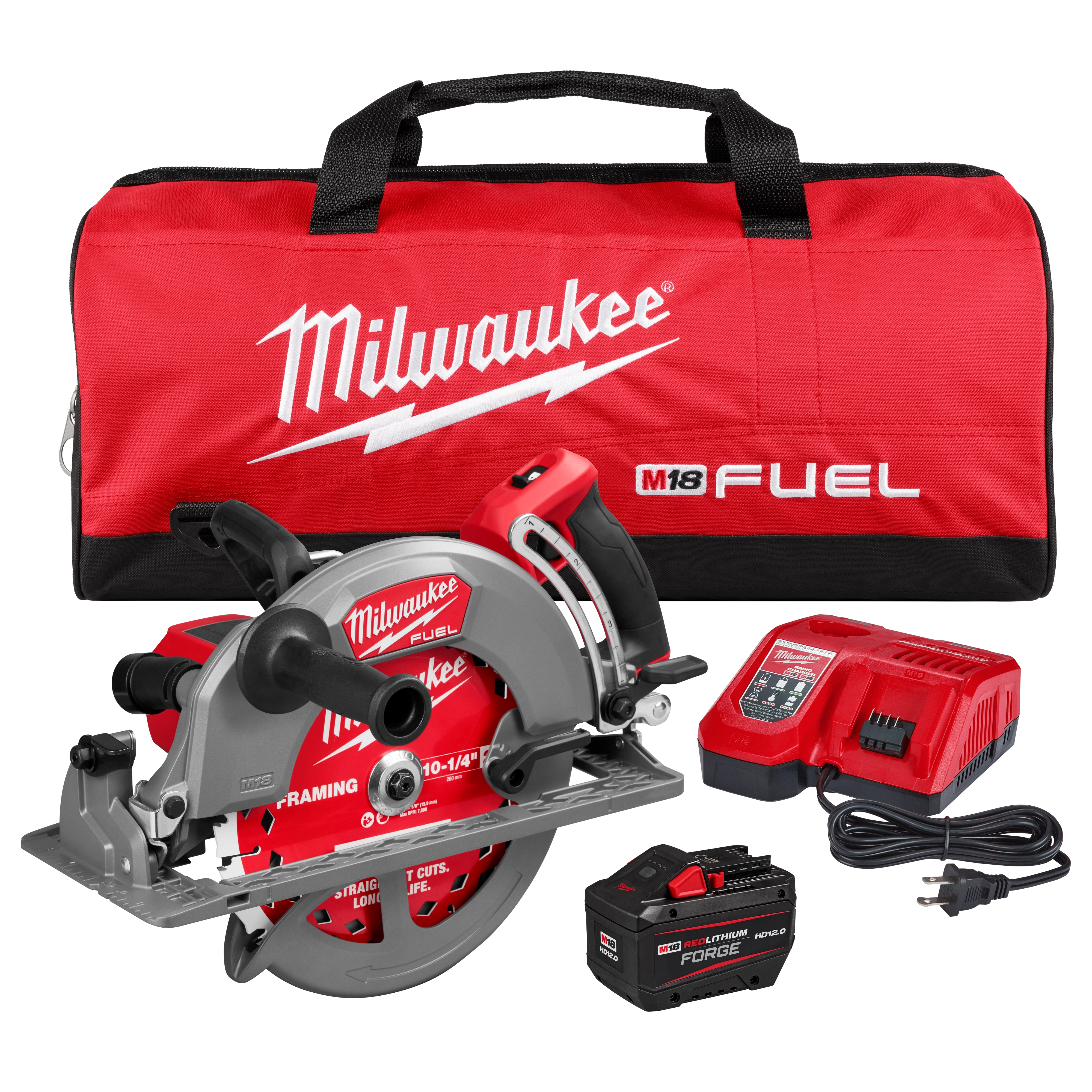 M18 FUEL™ 10-1/4" Rear Handle Circular Saw