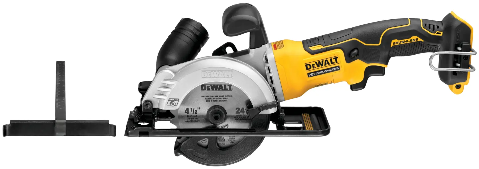 20V MAX* ATOMIC™ Brushless Cordless 4-1/2-In (114-mm) Circular Saw (Tool Only)