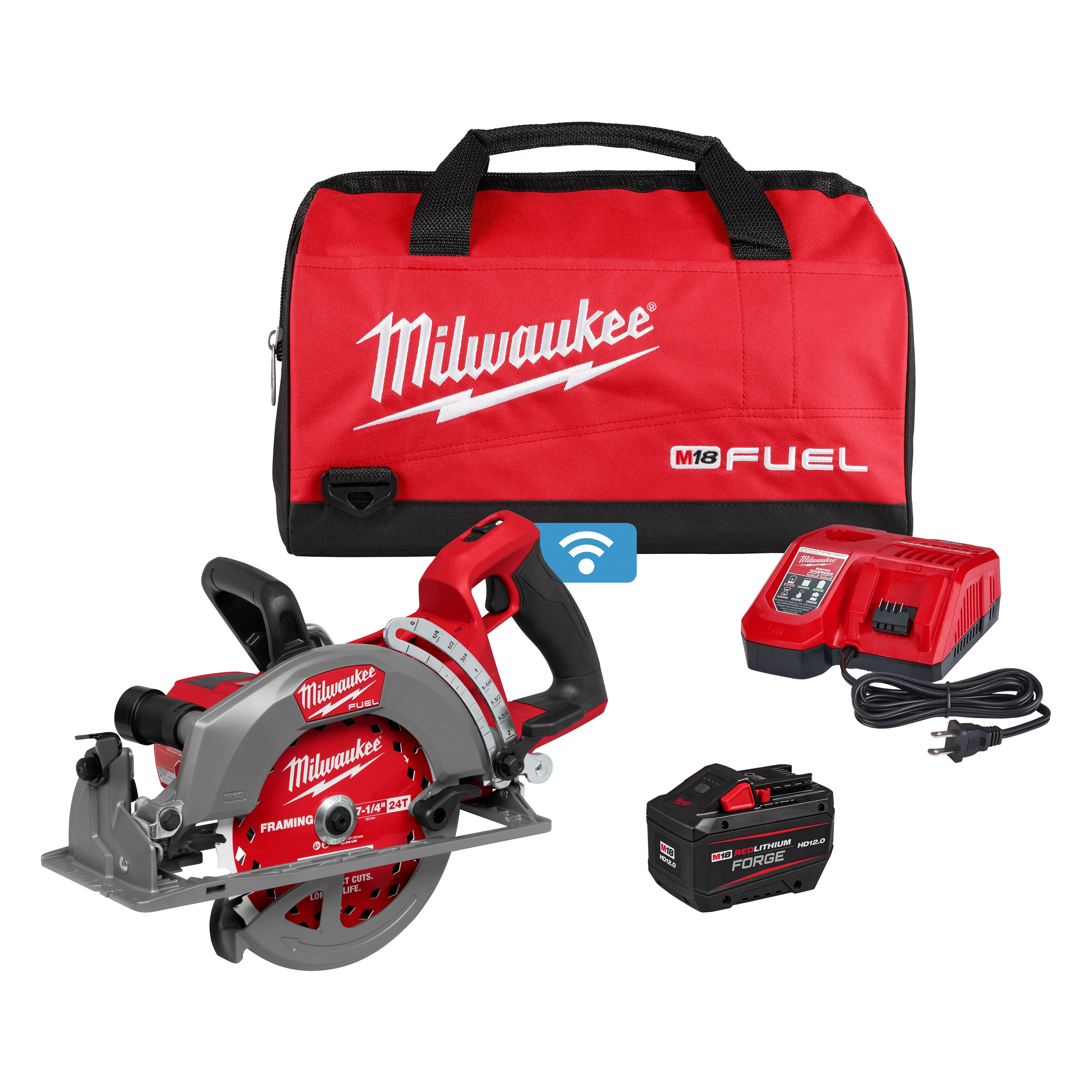 M18 FUEL™ 7-1/4" Rear Handle Circular Saw w/ONE-KEY ™