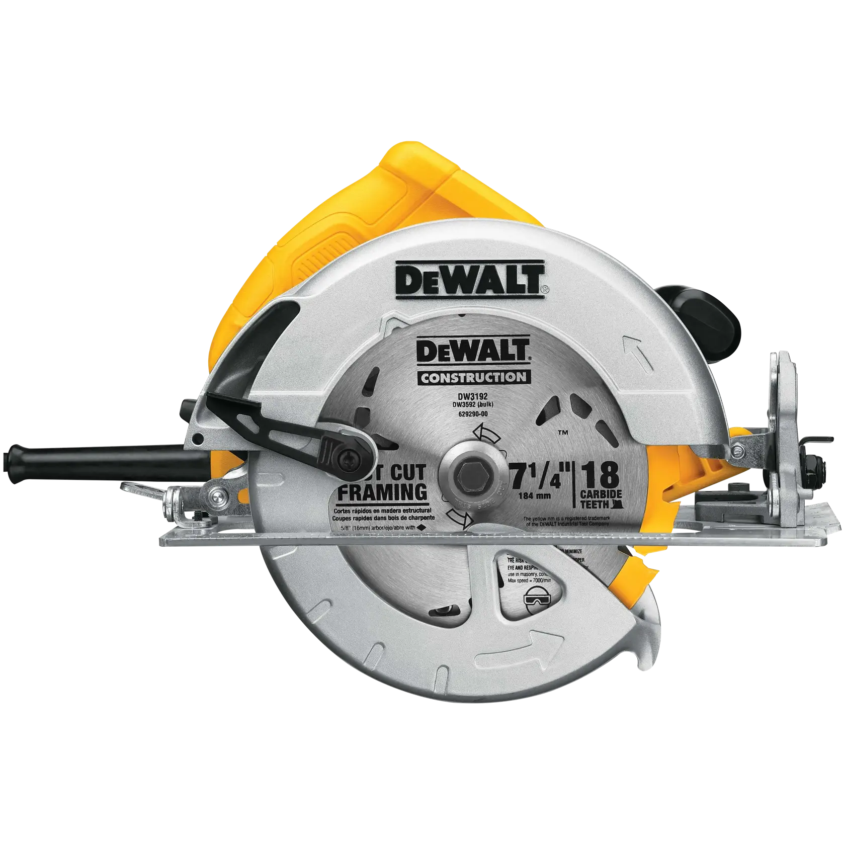 7-1/4-In. Circular Saw, Lightweight, Corded