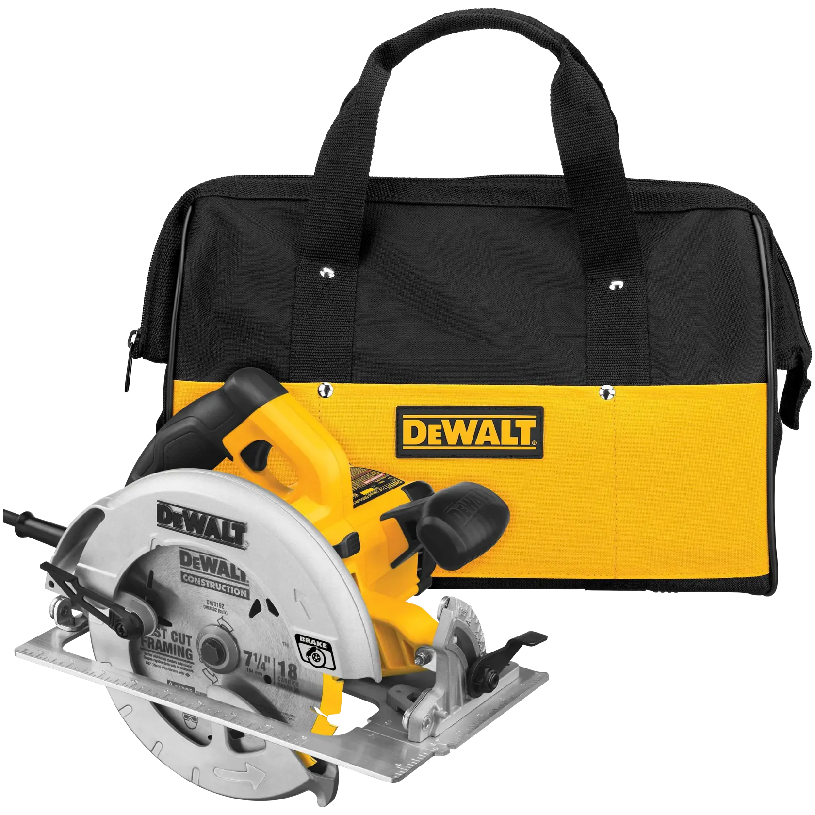 7-1/4-In. Lightweight Circular Saw With Contractor Bag (Tool Only)