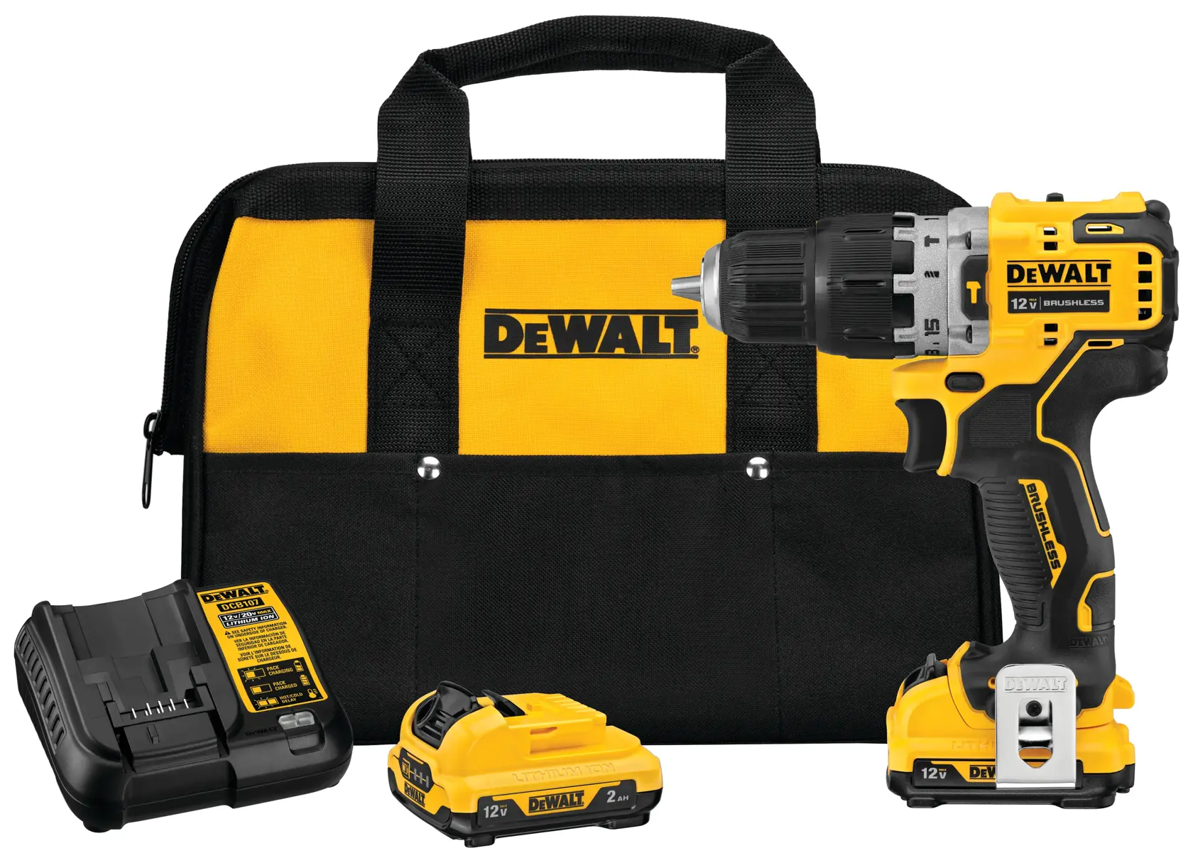 Xtreme™ 12V MAX Brushless Cordless 3/8-In. (9.5mm) Hammer Drill With (2) 2.0 Ah Batteries And Charger