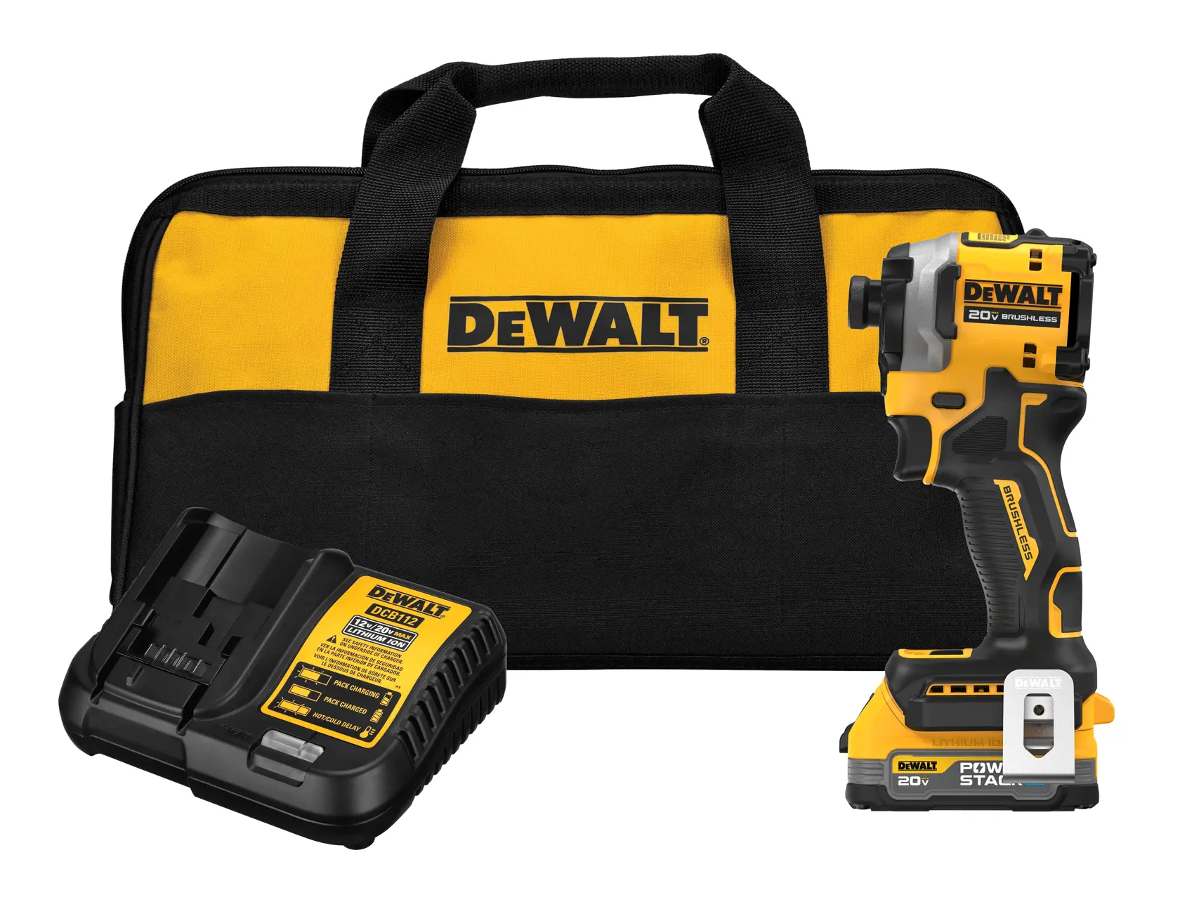 ATOMIC™ 20V MAX* Brushless Cordless 3-Speed 1/4-In. Impact Driver Kit