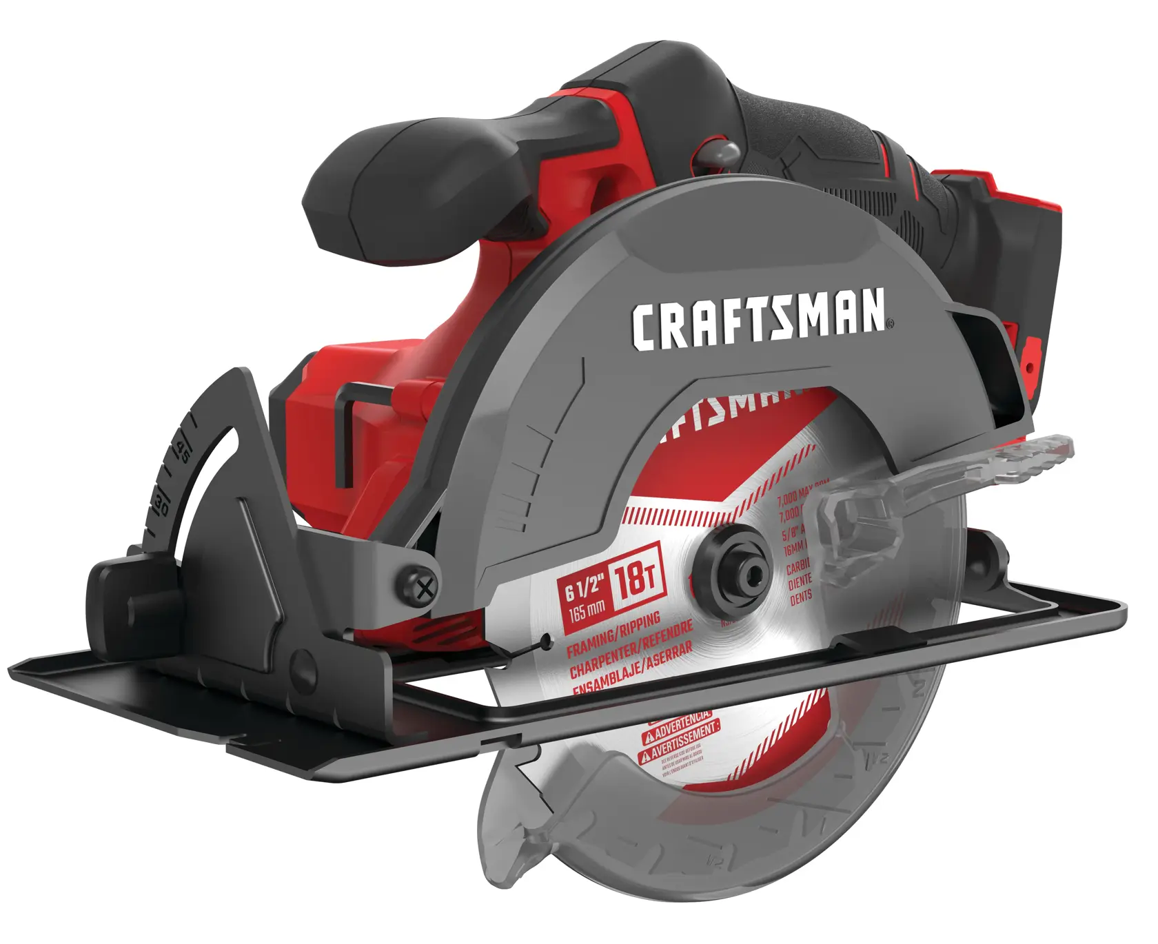 V20* Cordless 6-1/2-in Circular Saw (Tool Only)
