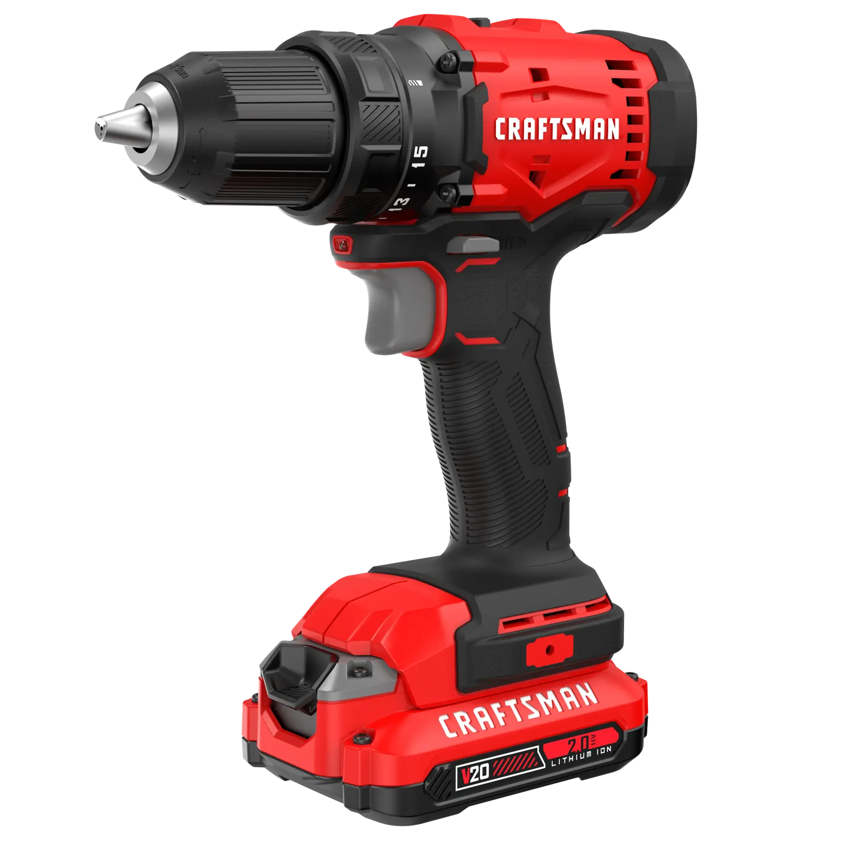 V20* Cordless 1/2-in Drill/driver Kit With 2ah Battery And Charger