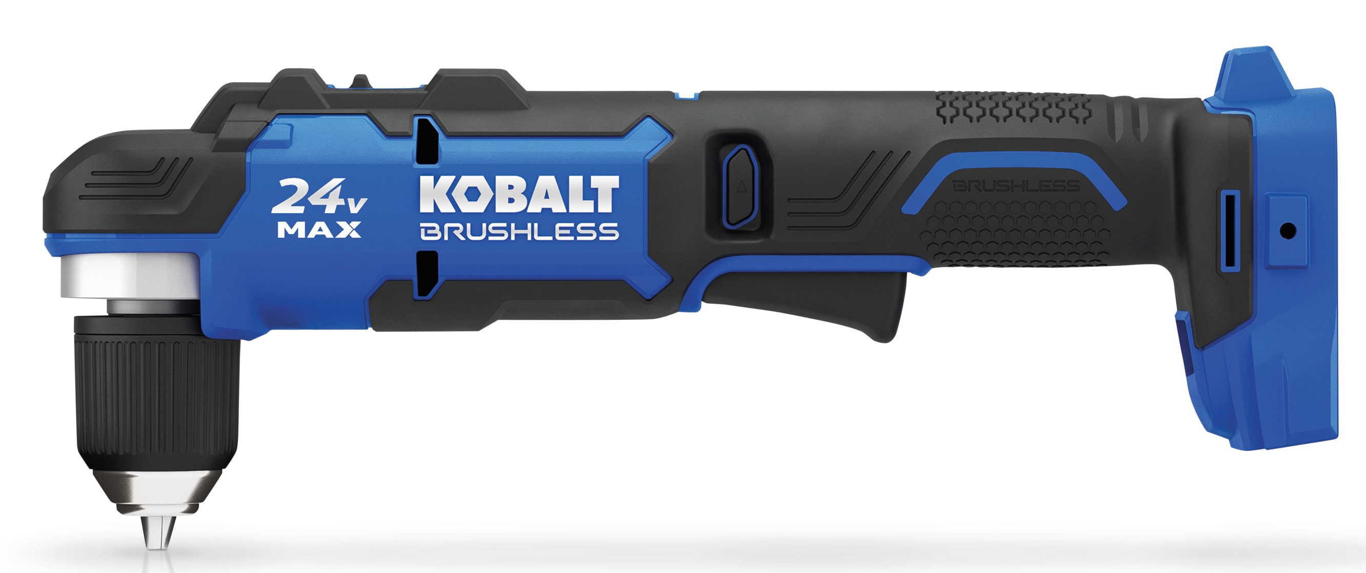 Kobalt 24-volt 3/8-in Keyless Brushless Right Angle Cordless Drill (Battery Not Included and Charger Not Included )