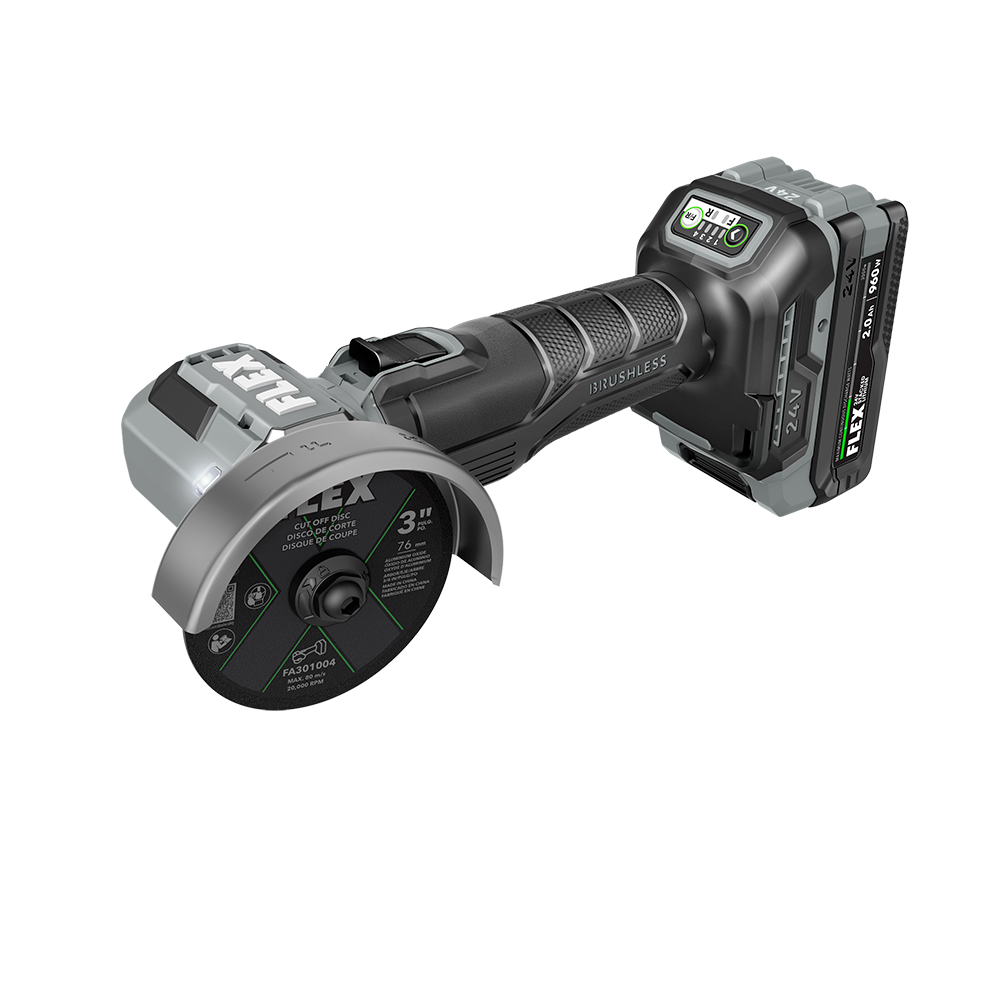 3" Mini Grinder/Cut Off Tool Stacked Lithium Kit