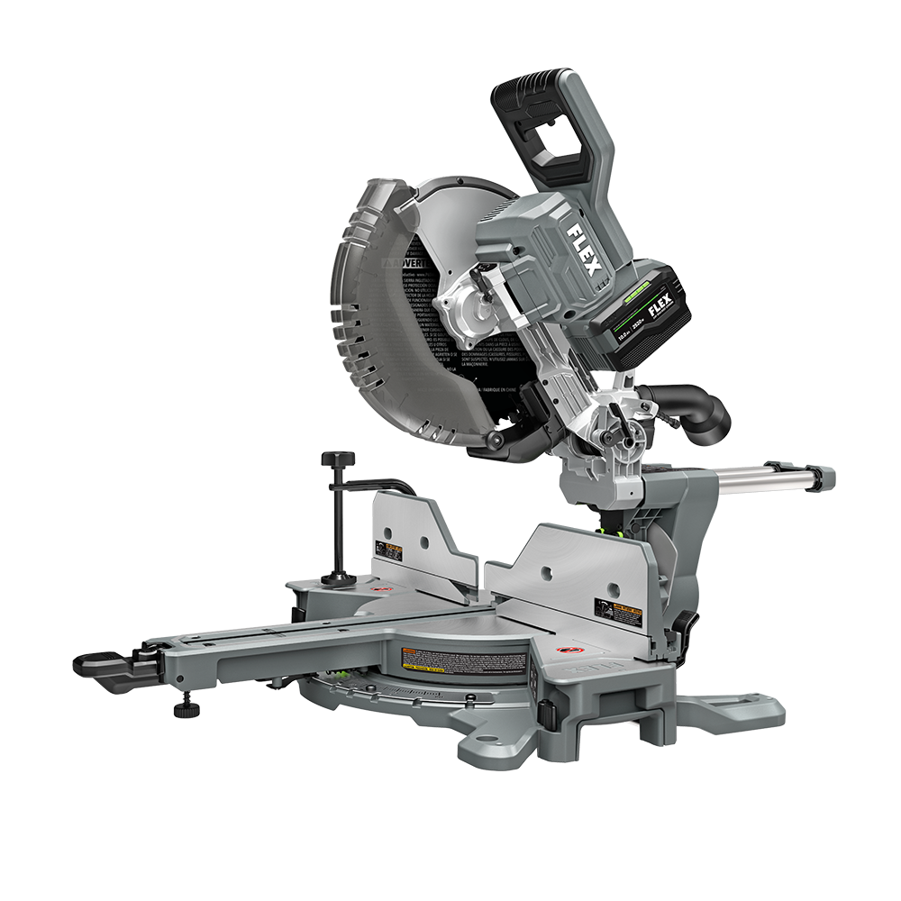 12" Dual Bevel Sliding Miter Saw Stacked Lithium Kit